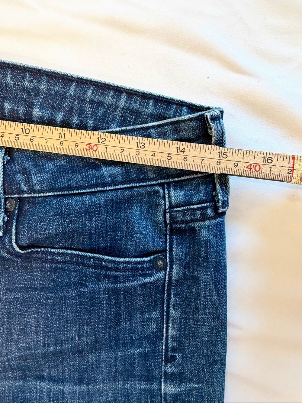 Vince Dark Blue Skinny Jeans Size 27 - Picture 5 of 8